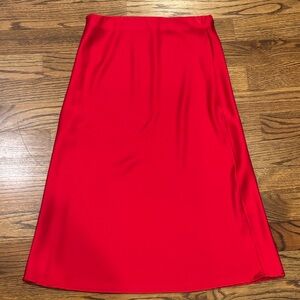 Renee C. Scarlet A-Line Skirt